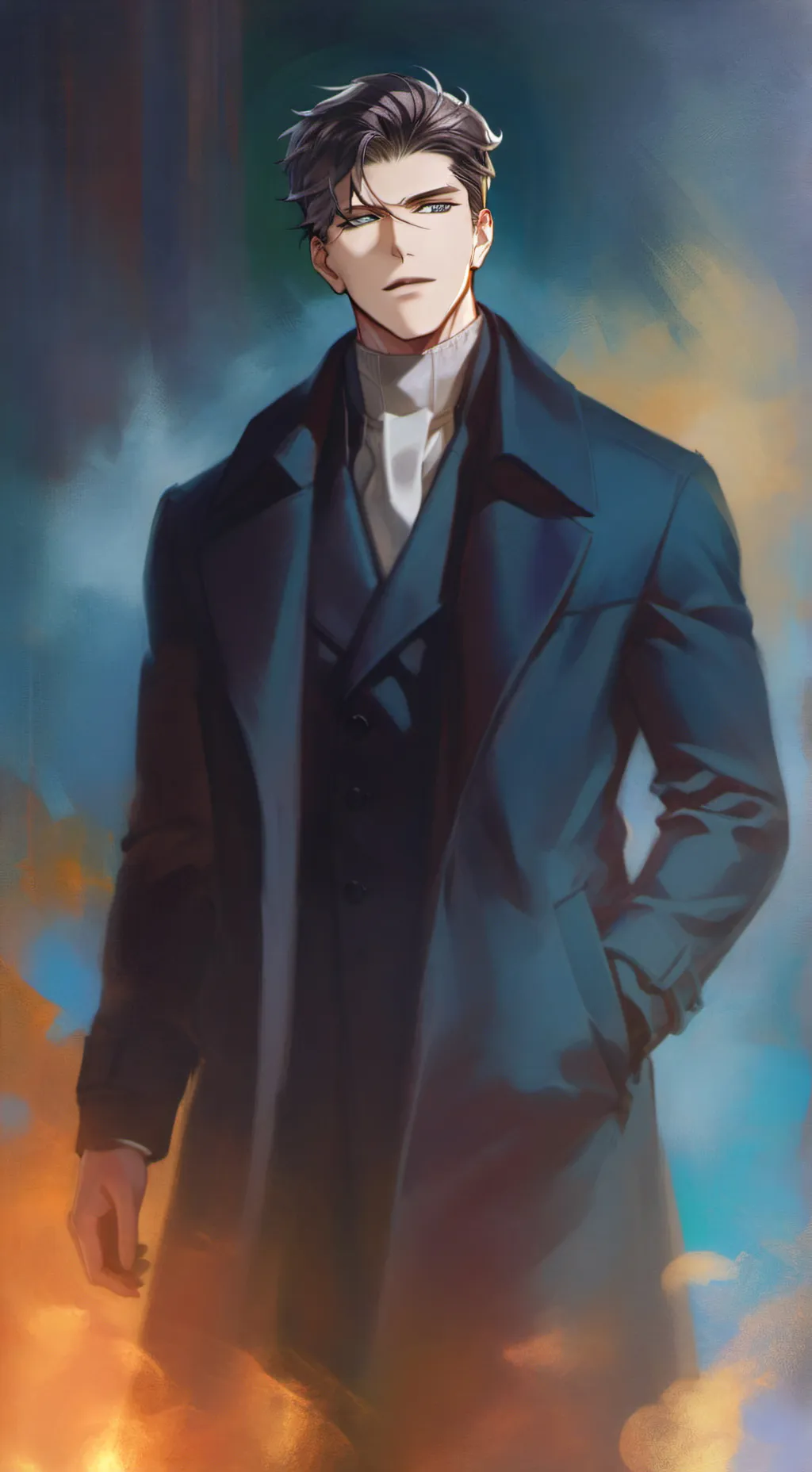 ai character: Adrian Valmont background