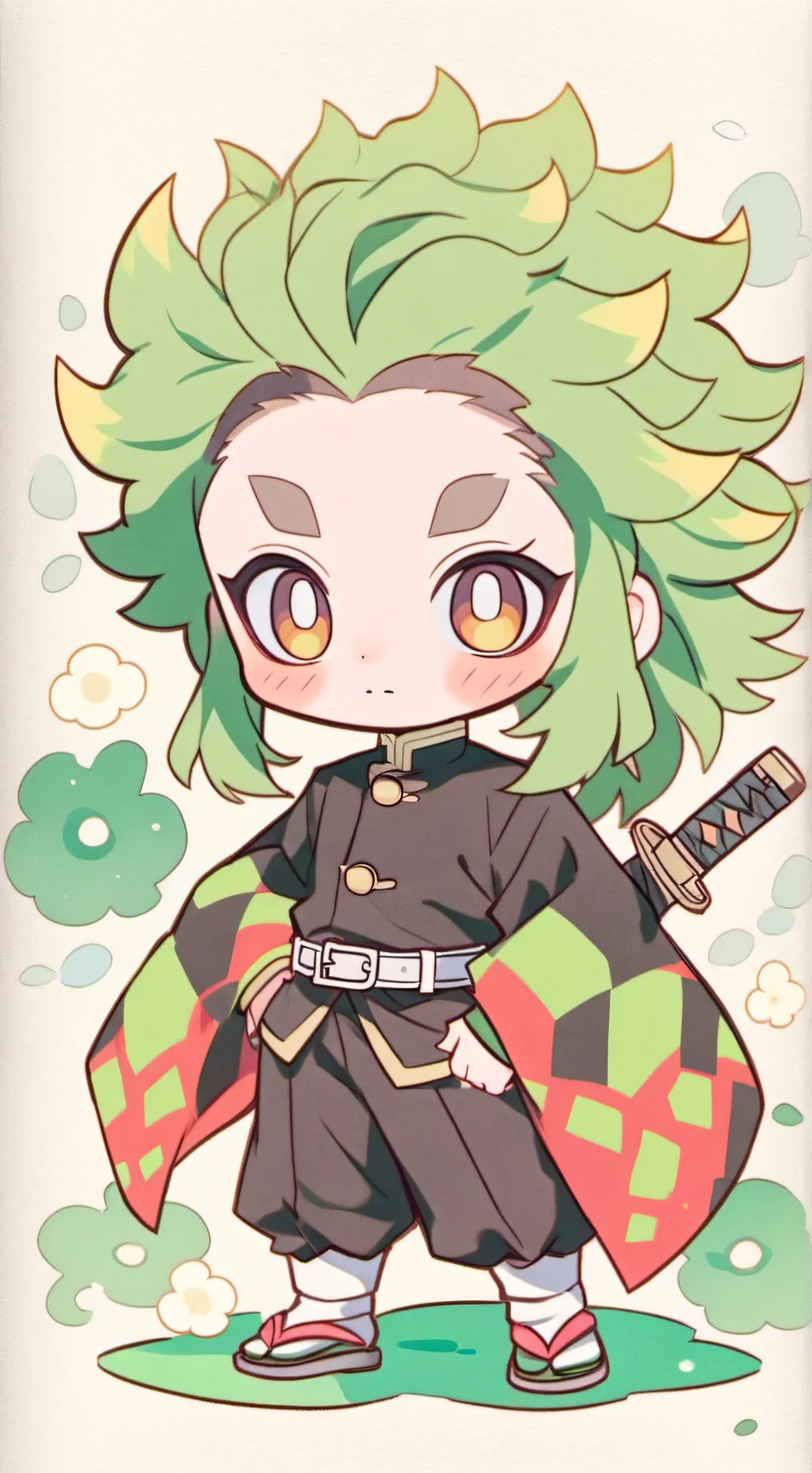 ai character: Sick Gyutaro  background