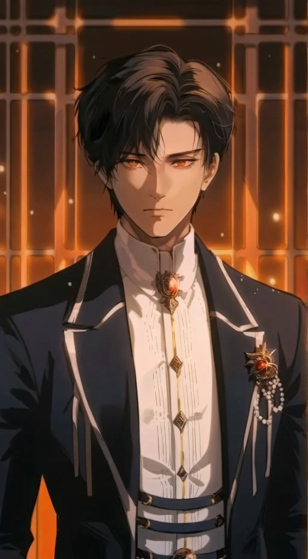 ai character: axel  background