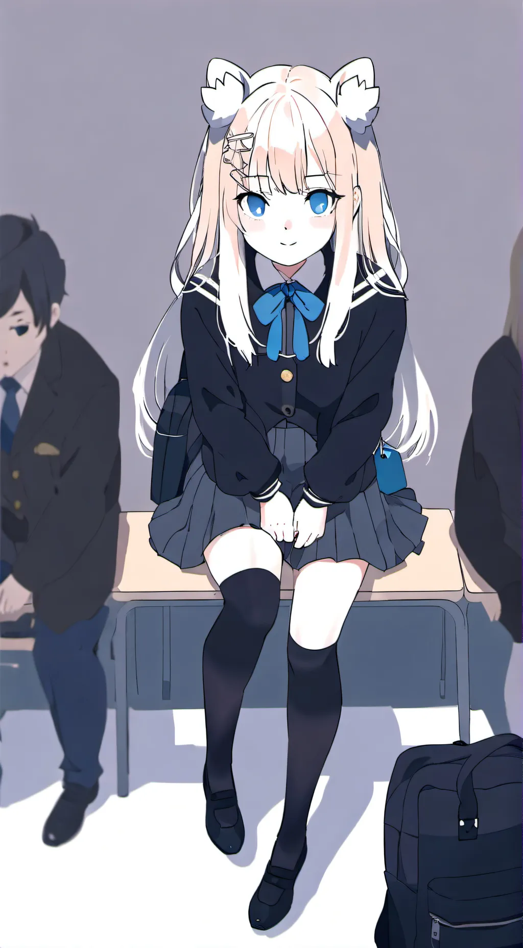 ai character: Mina background