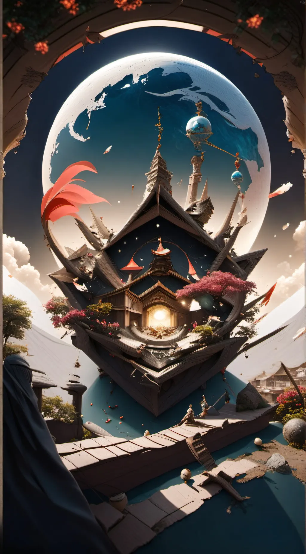 ai character: CH background