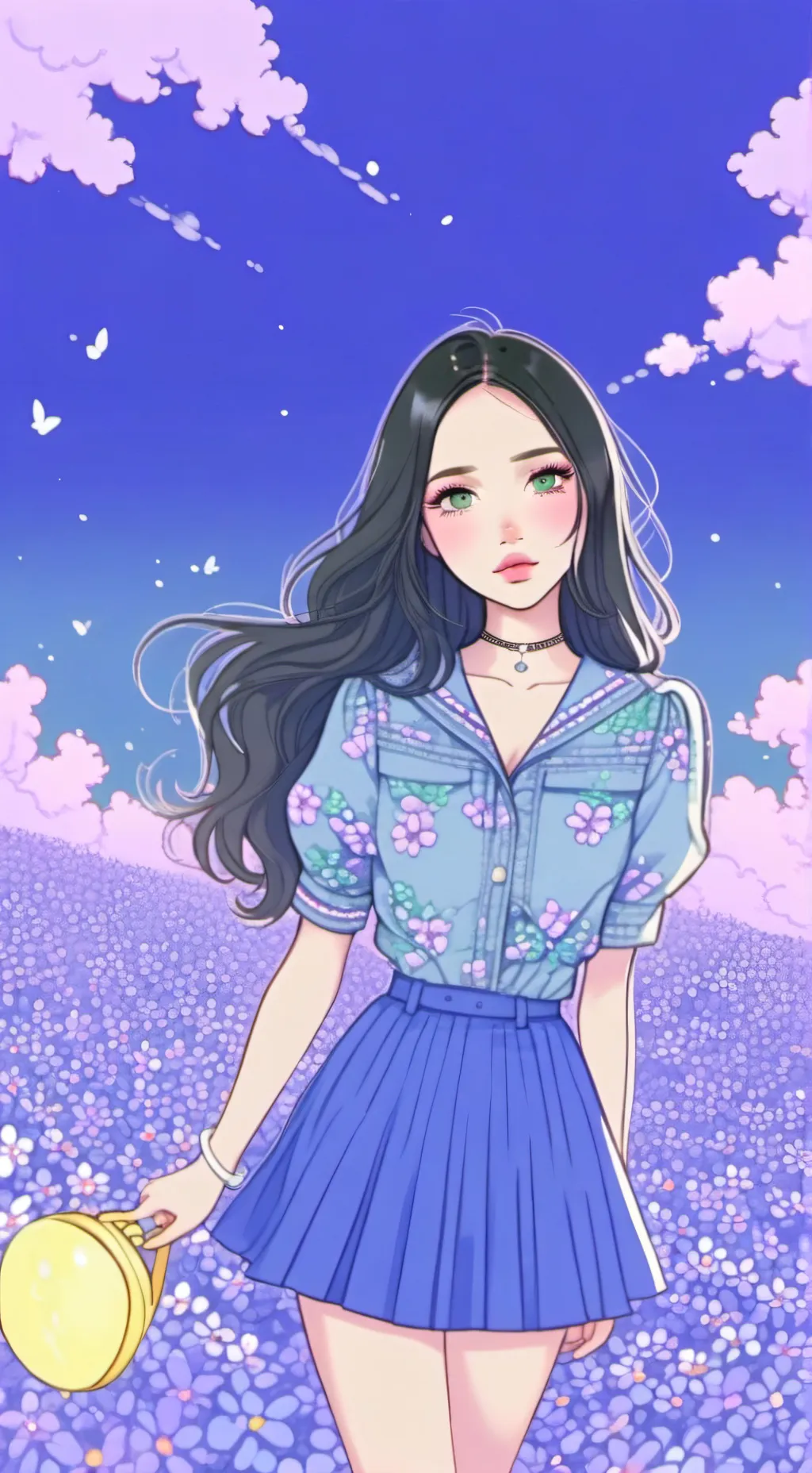 ai character: Higgbnxvngy background