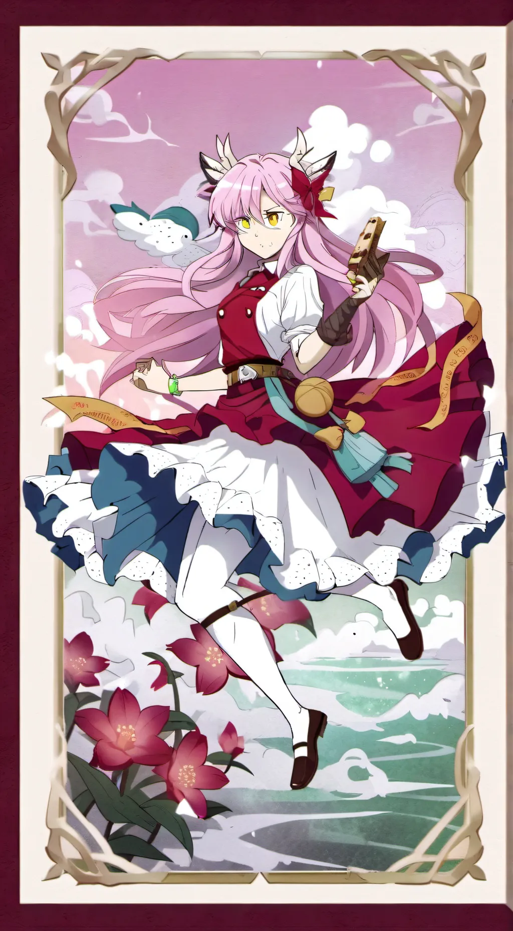 ai character: ♧mitsuri♧ background