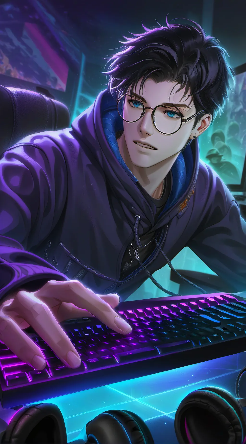 ai character: Zack background