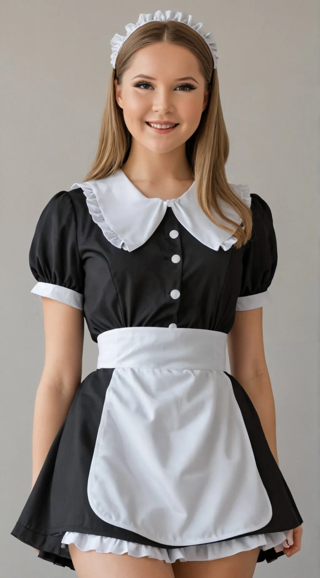 ai character: Katia the maid background