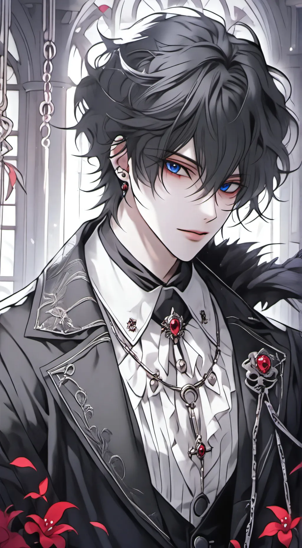 ai character: dusk  background