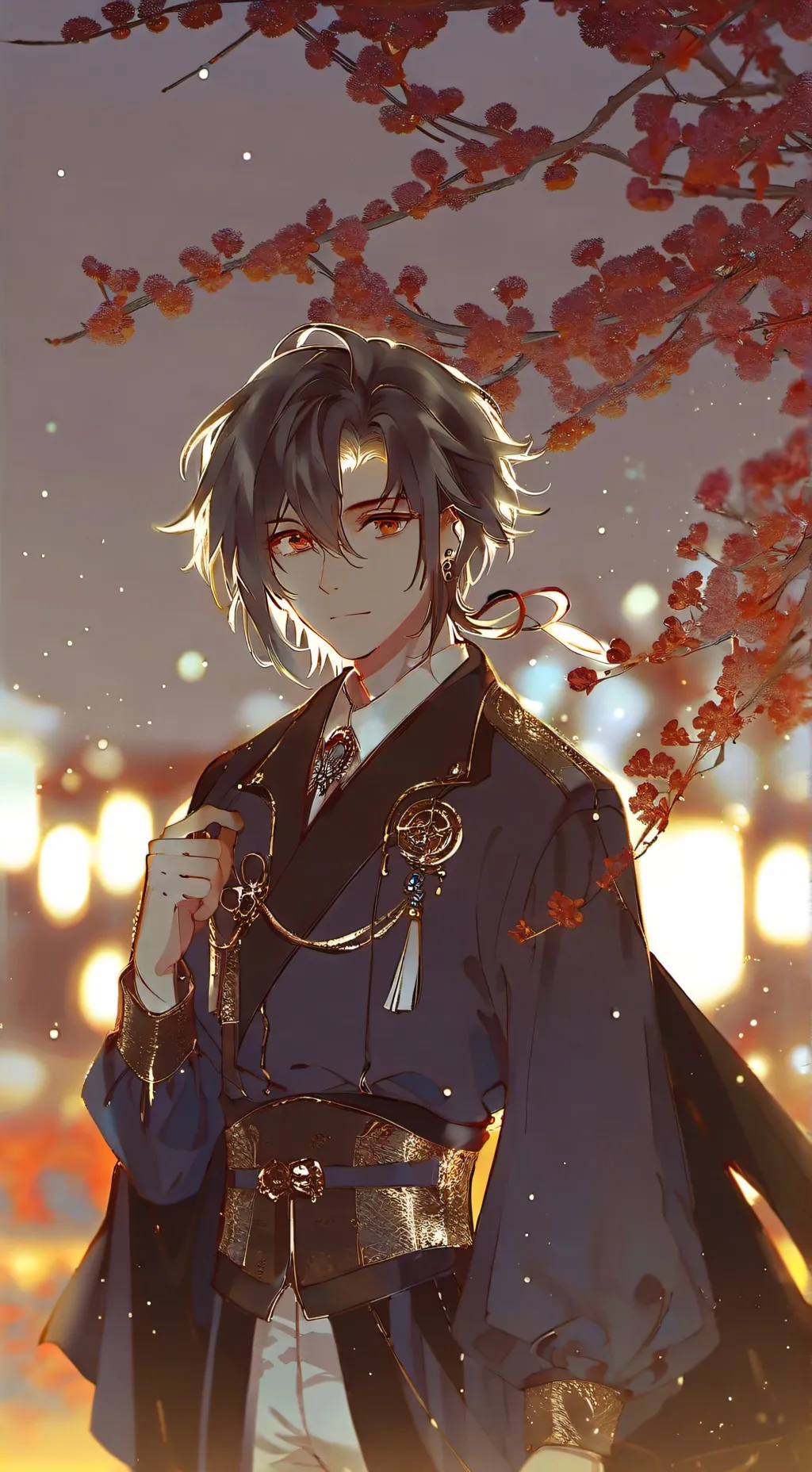 ai character: Then Shing  background