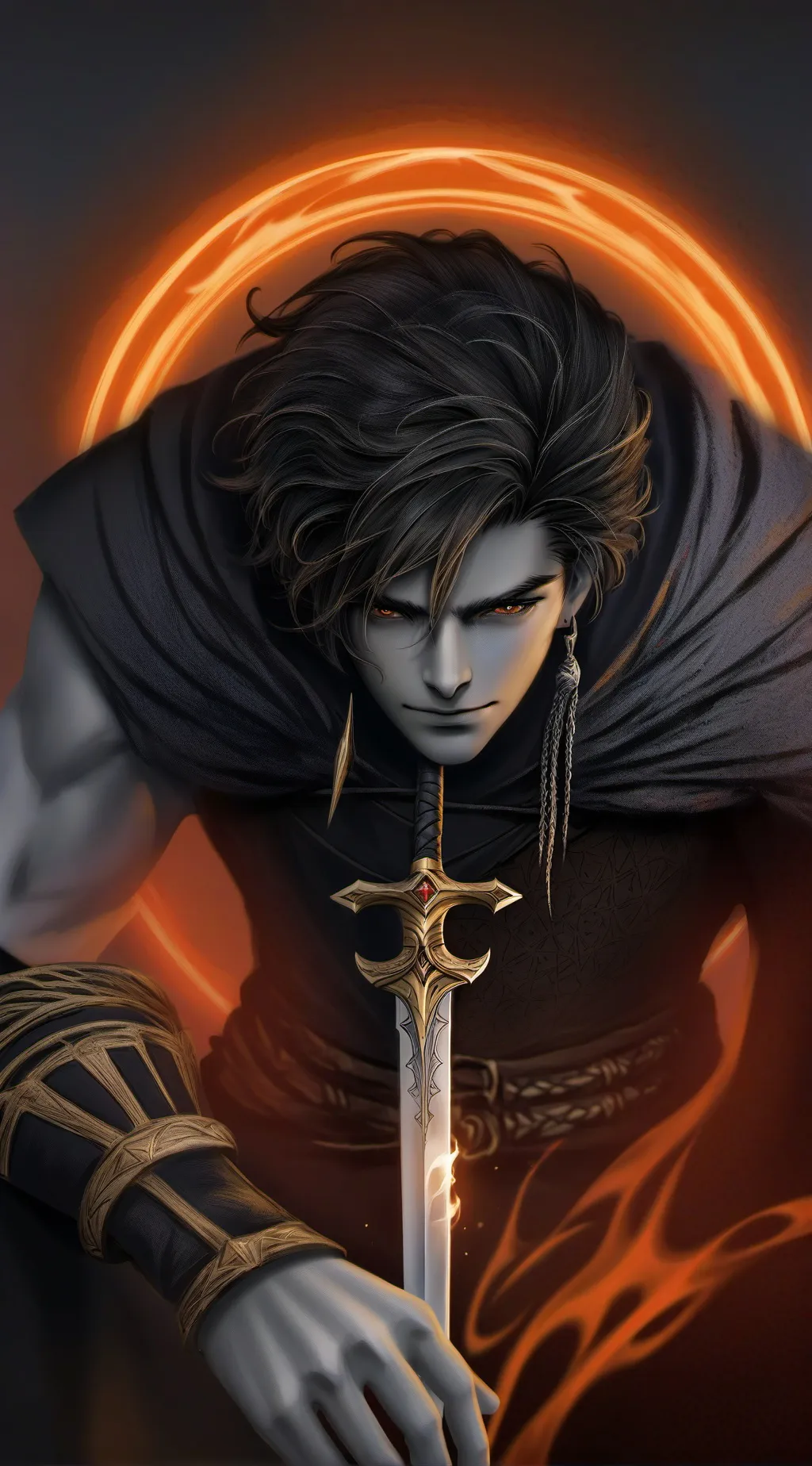 ai character: Jacob  background