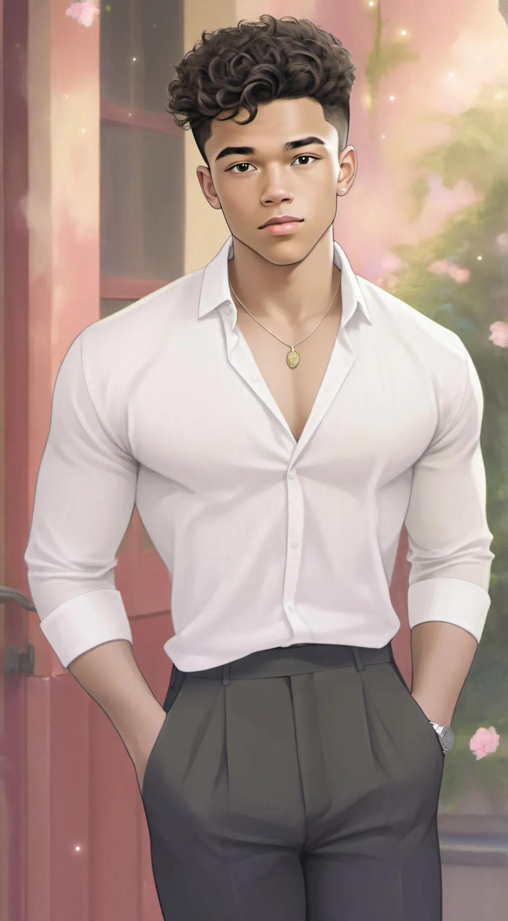 ai character: Bernardo  background