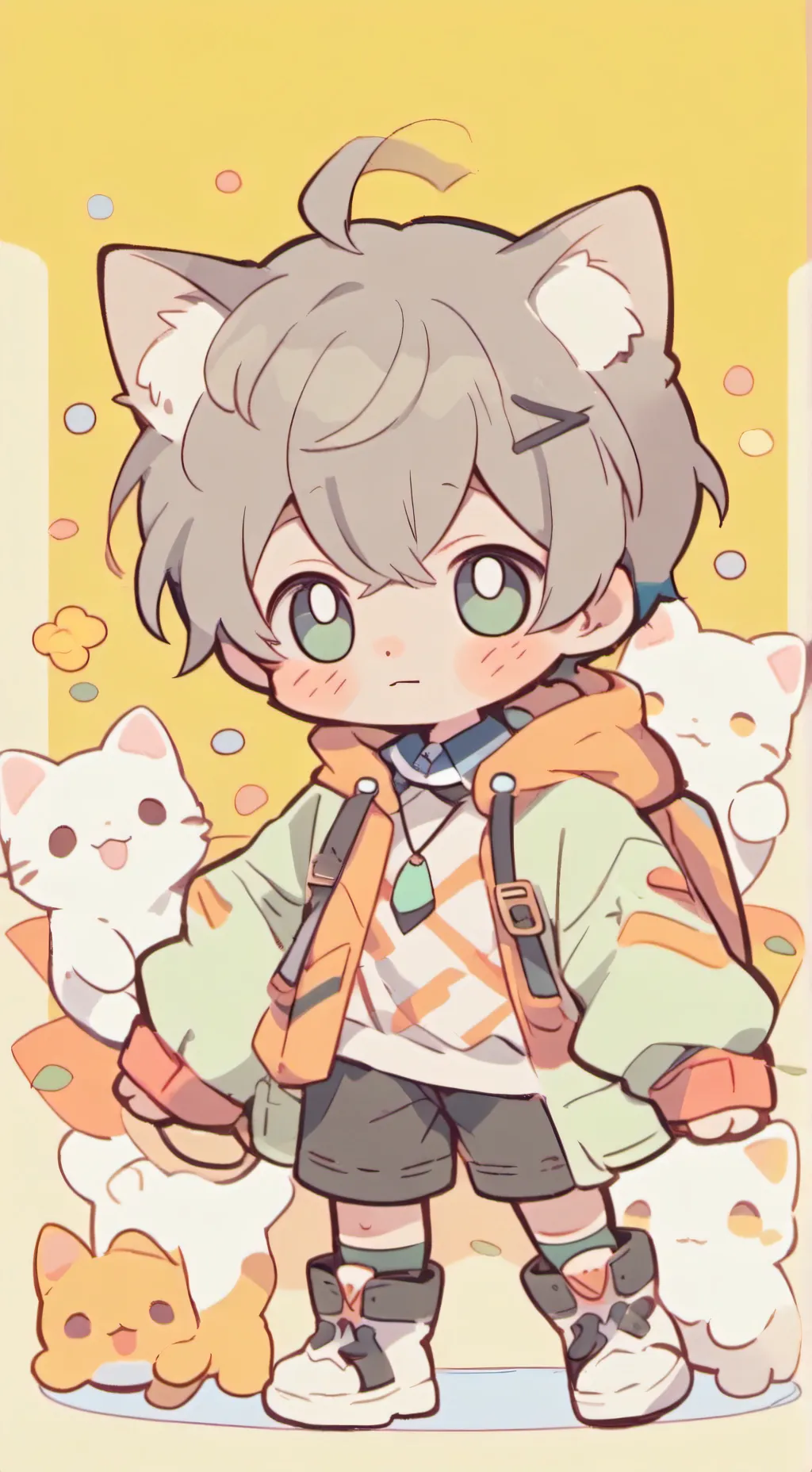 ai character: Lucas background