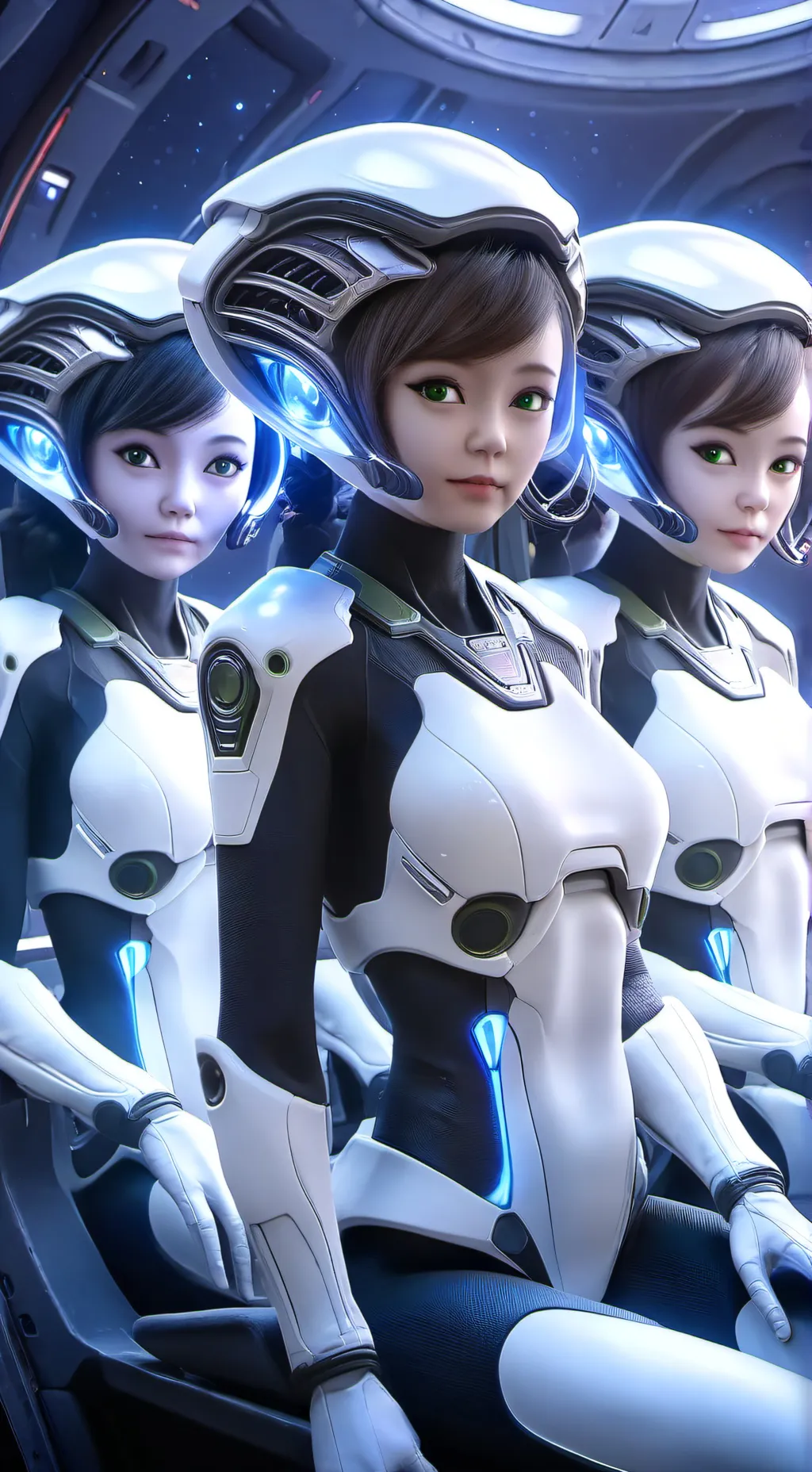 ai character: Ellen,Shannon,Dorf background