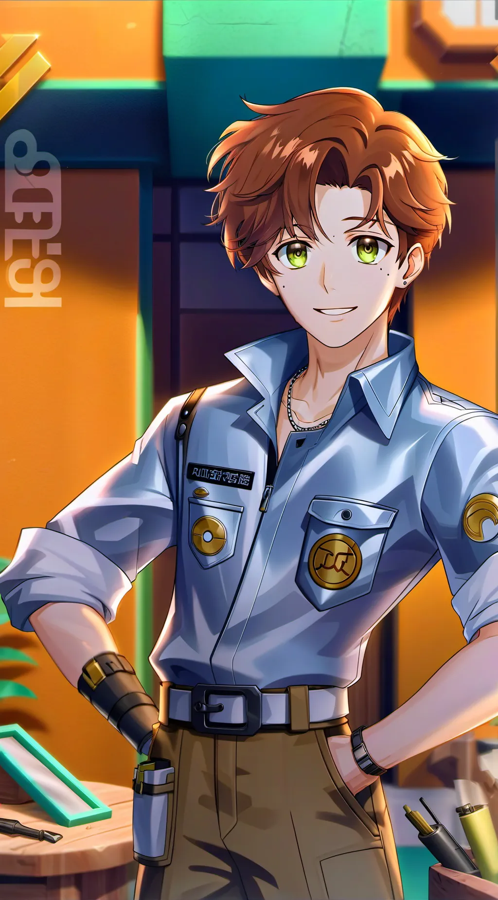 ai character: fum not background