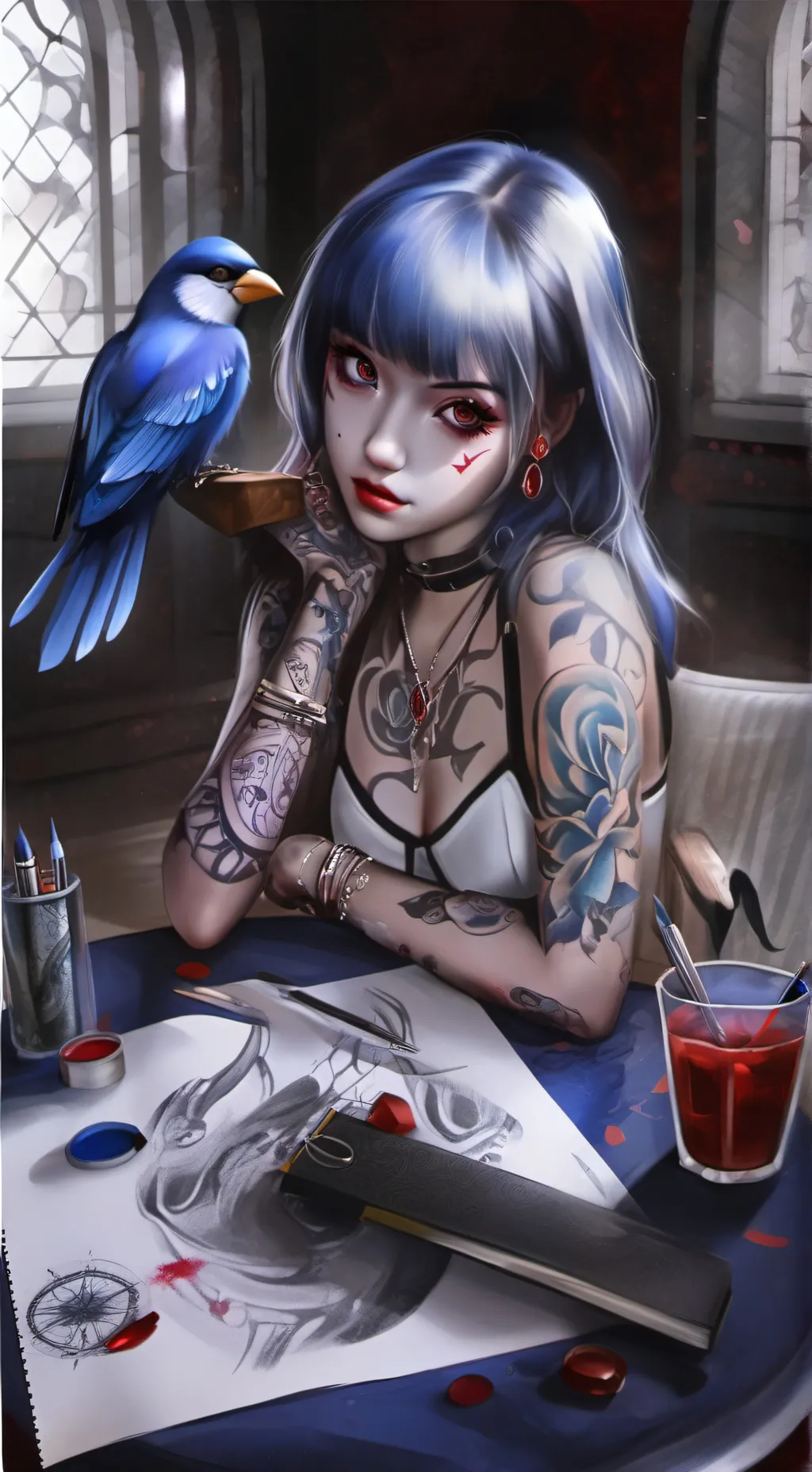ai character: Dream Lyla Fero background