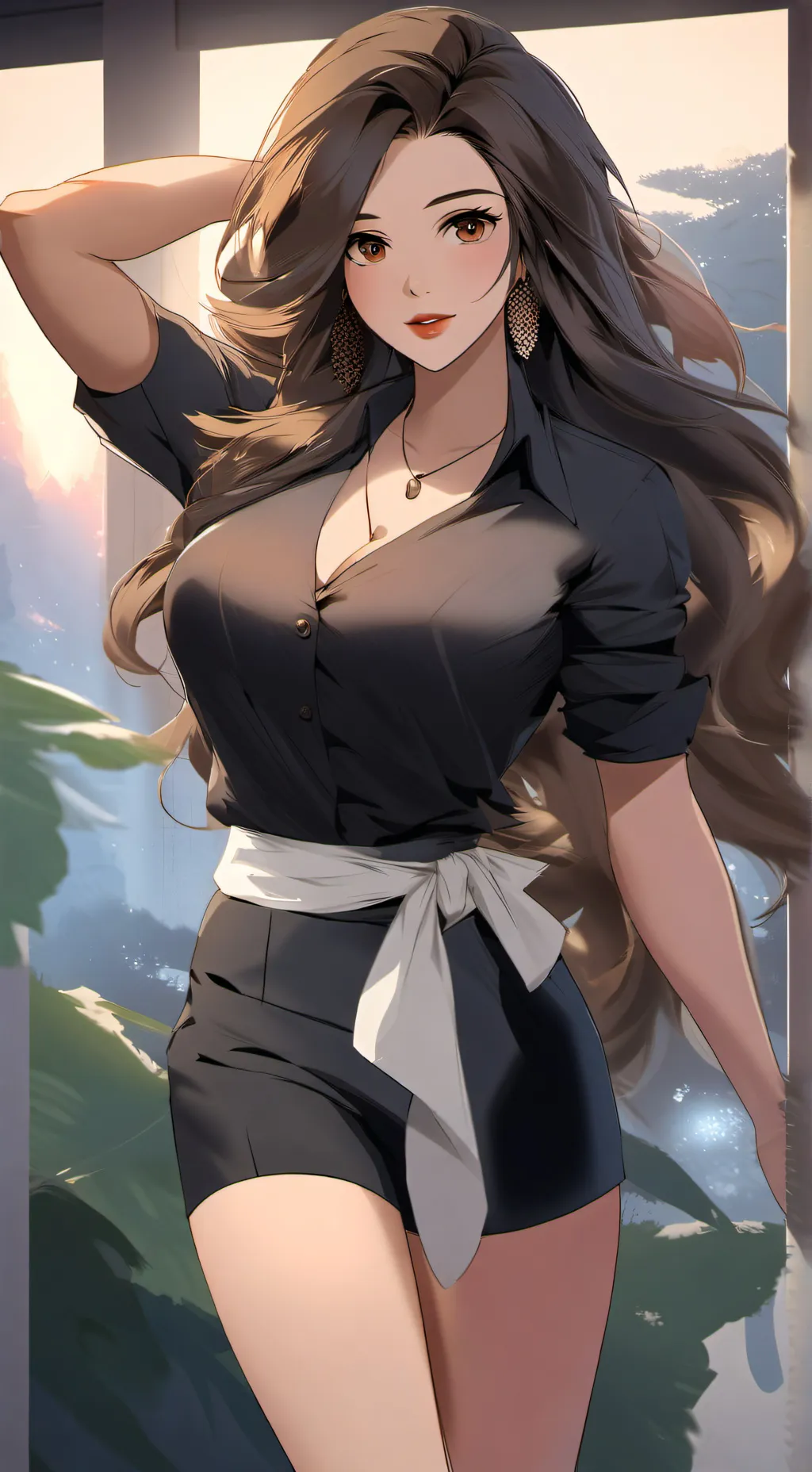 ai character: Leandra background