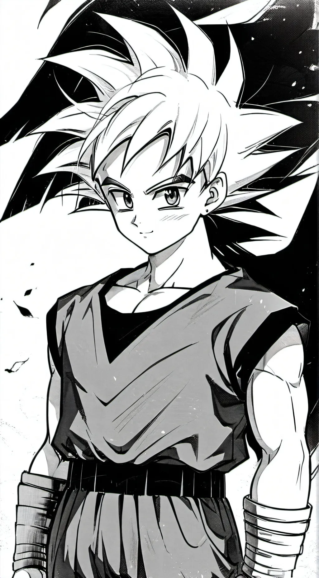 ai character: Goku *RIP* background