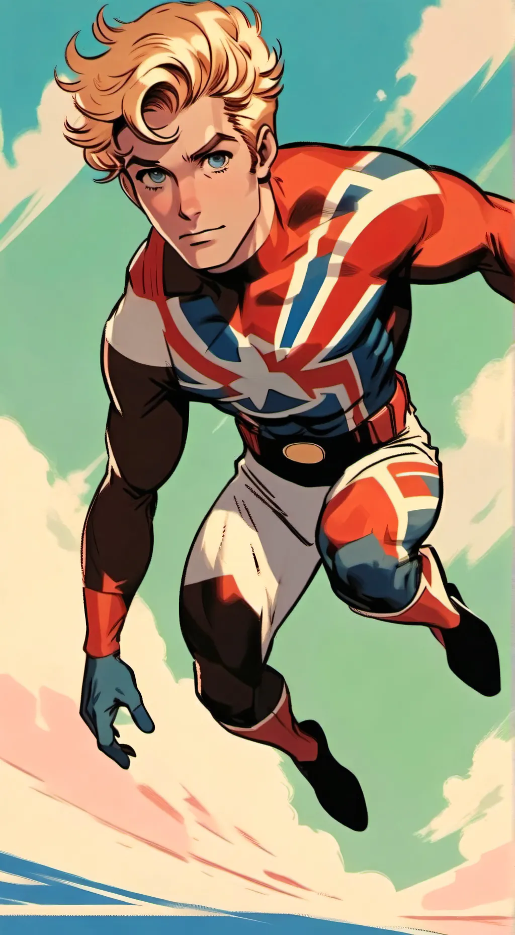 ai character: Captain Britain  background