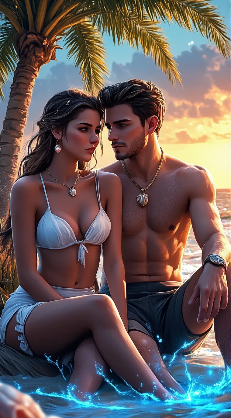 ai character: Dylan and me. background