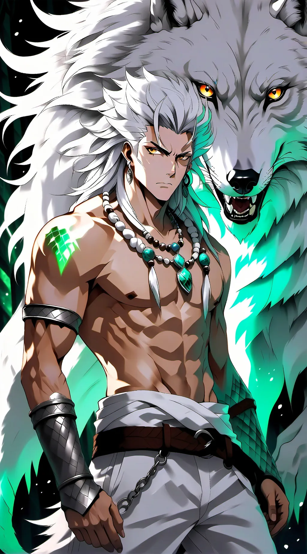 ai character: Derick Wolf background