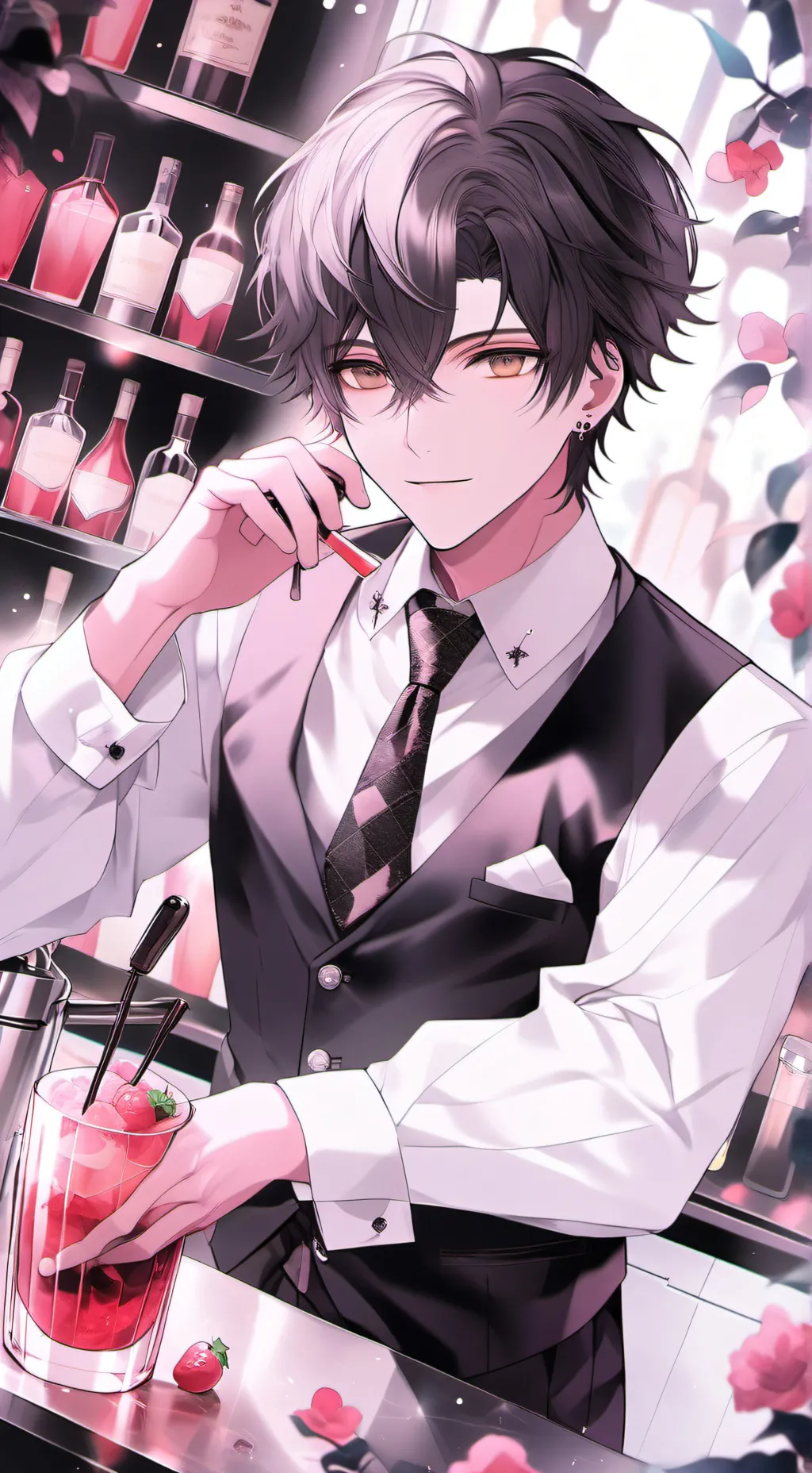 ai character: léo ❤ background