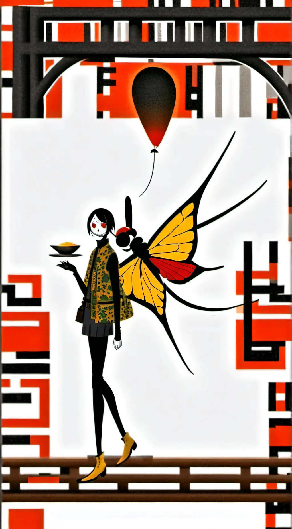 ai character: stinger flynn muje background