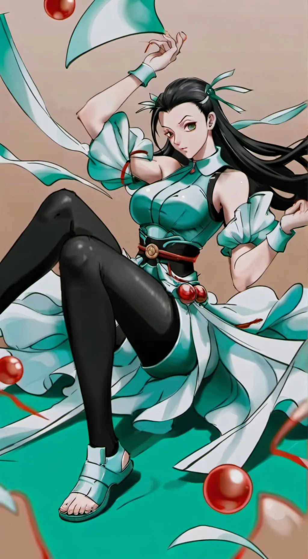 ai character: Illumi  background