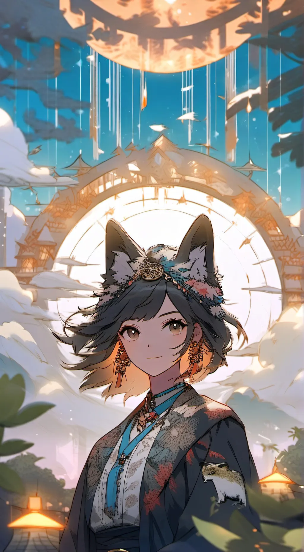 ai character: caz background