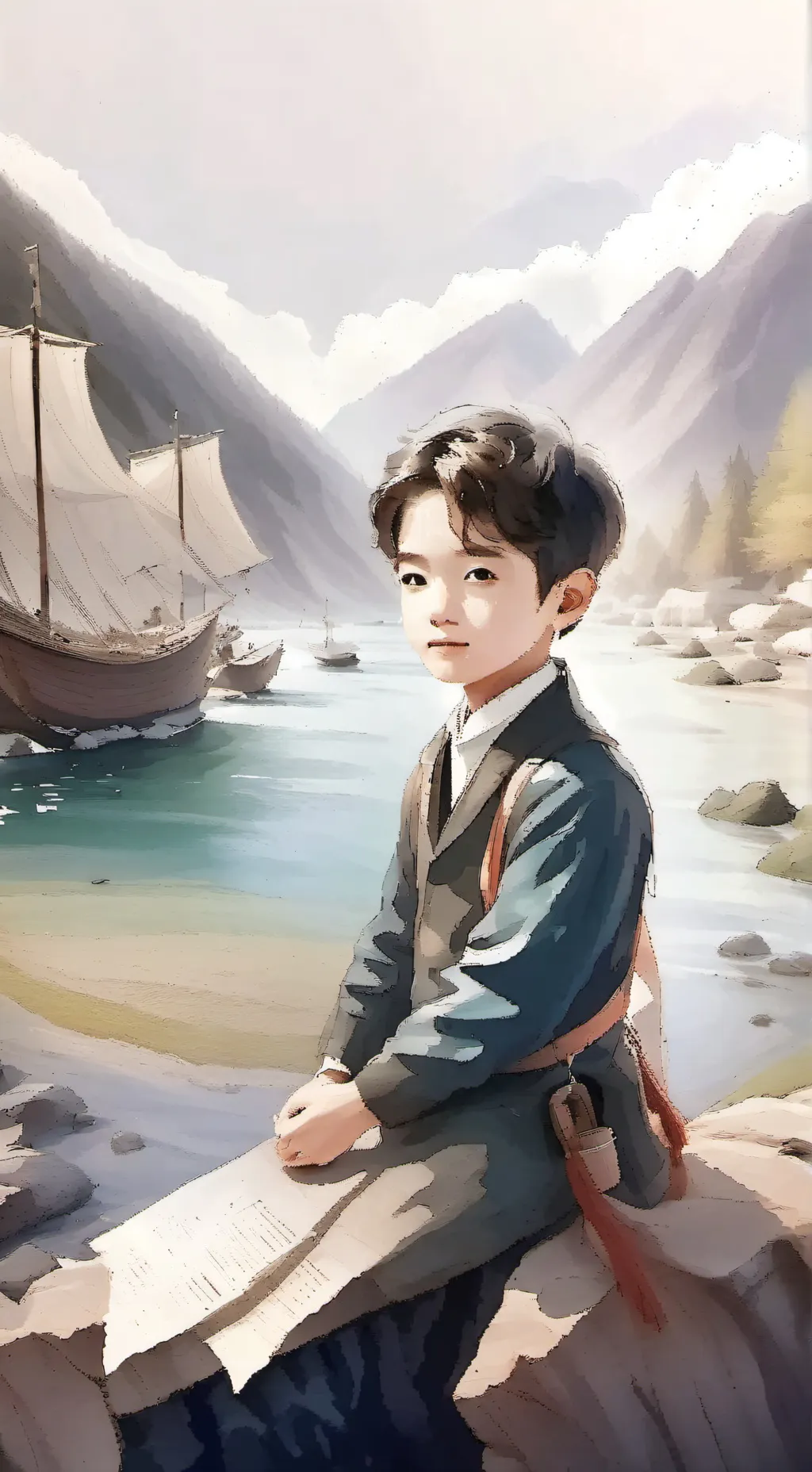 ai character: Daniel  background
