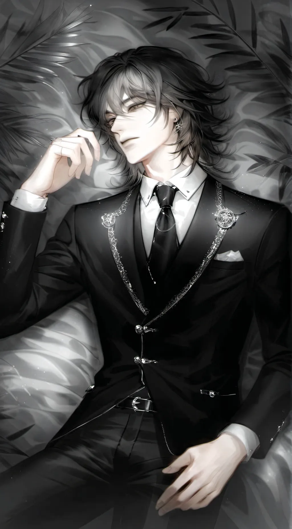 ai character: ᙭ᗩᑎ background