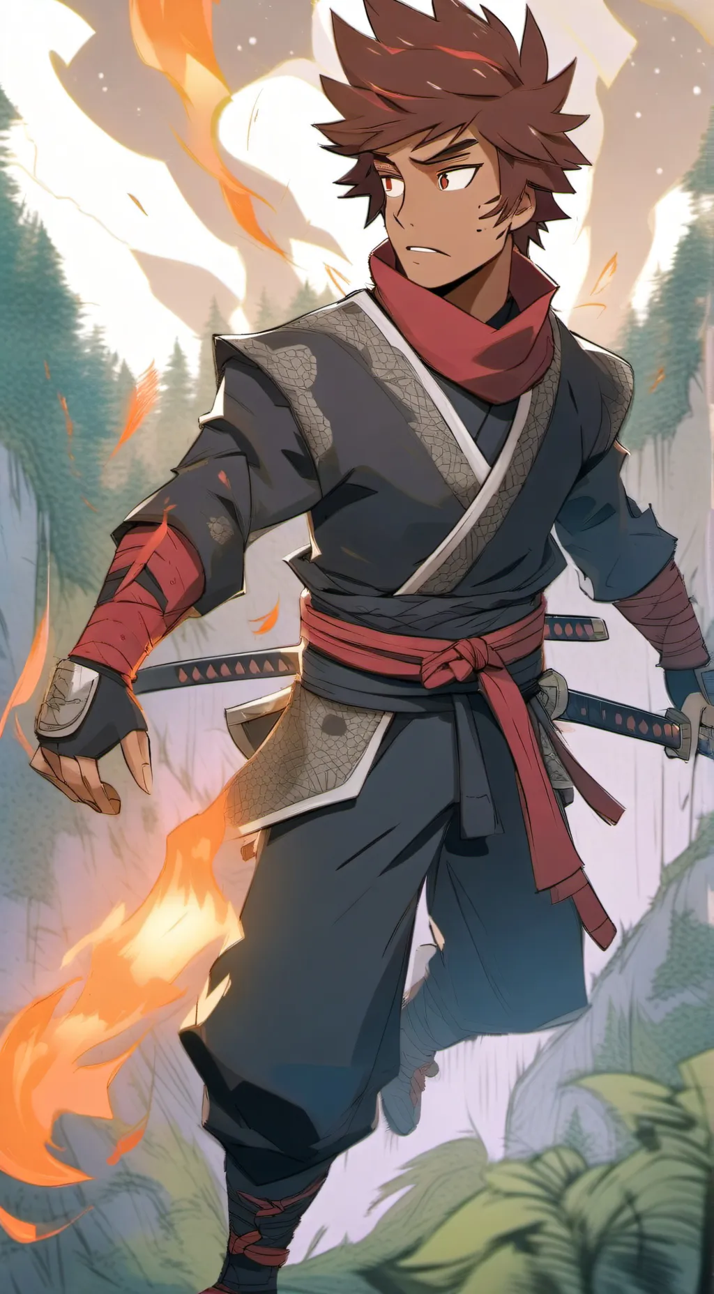 ai character: kai smith  background