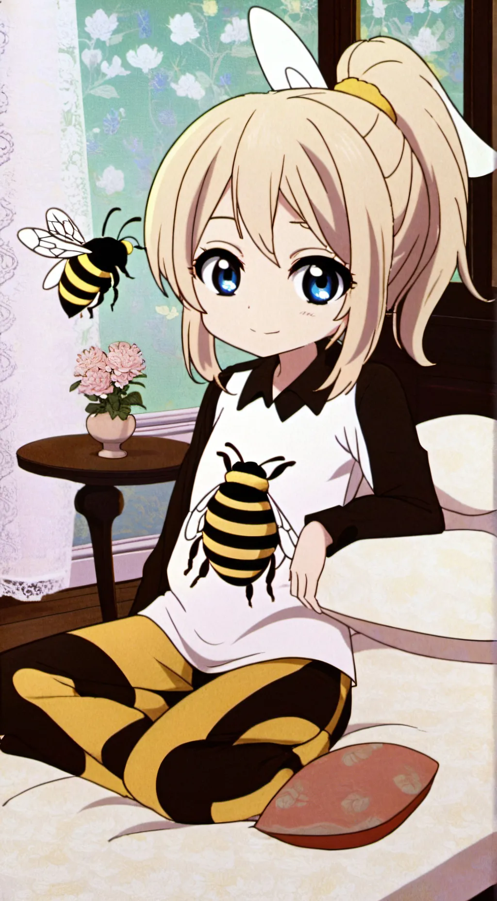 ai character: Chloe Sleepover  background