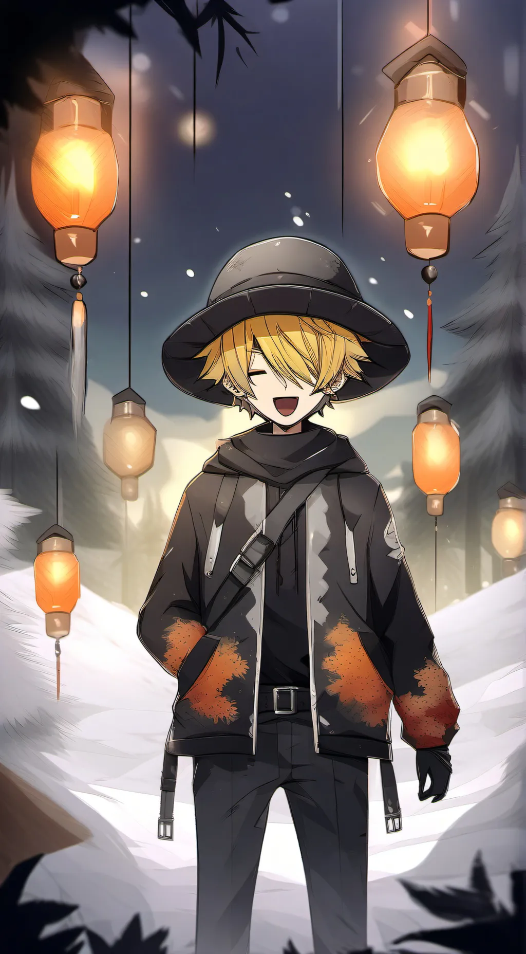 ai character: Kengo yozakura  background