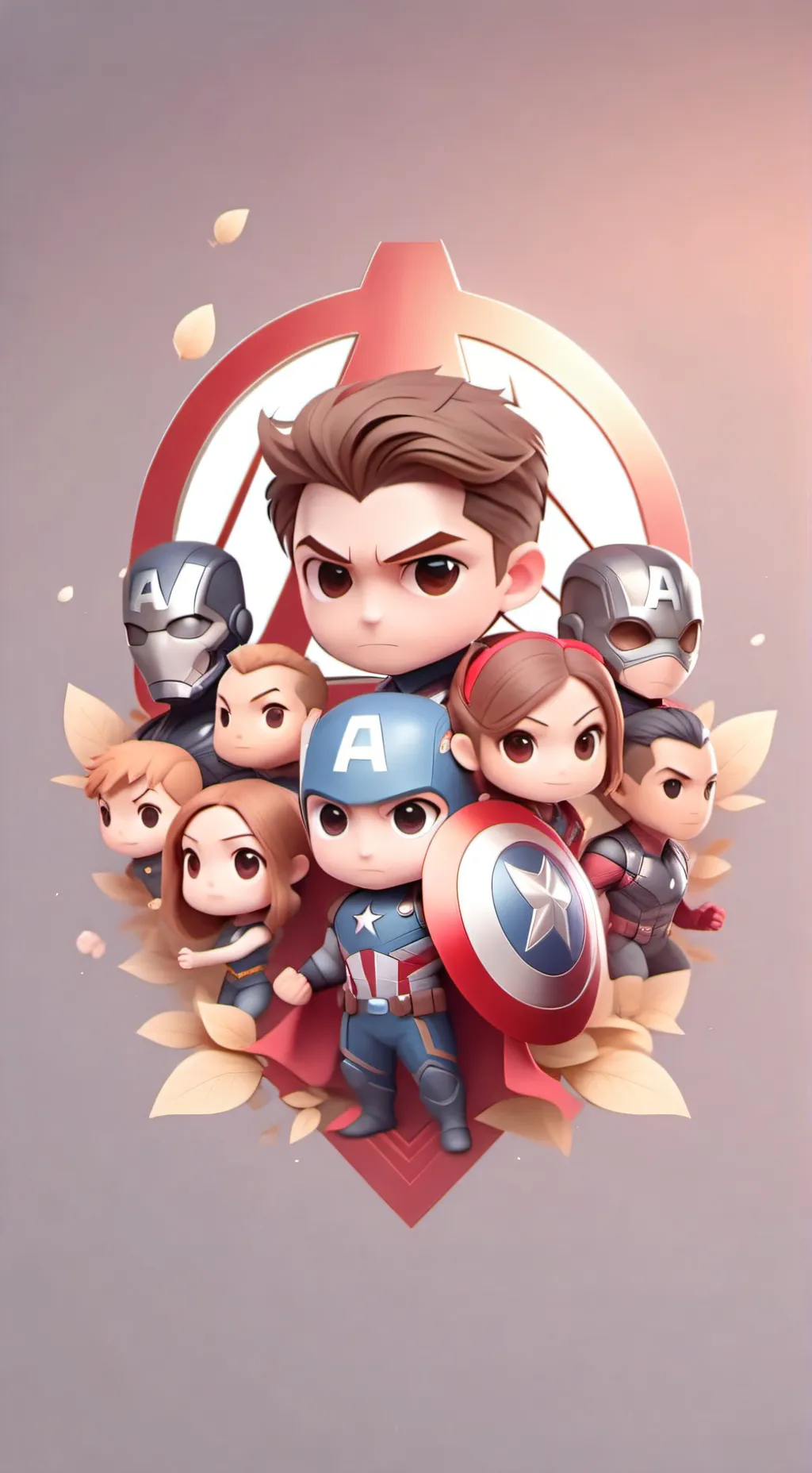 ai character: Avengers  background