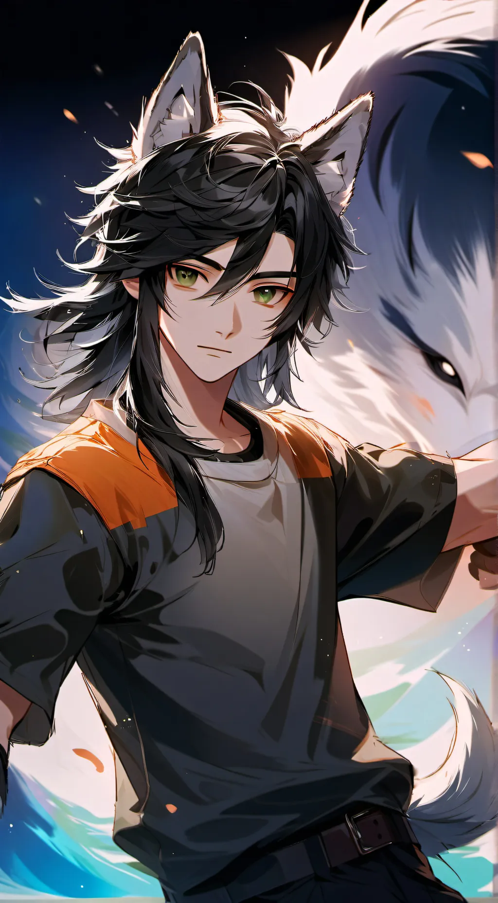 ai character: Xavier  background