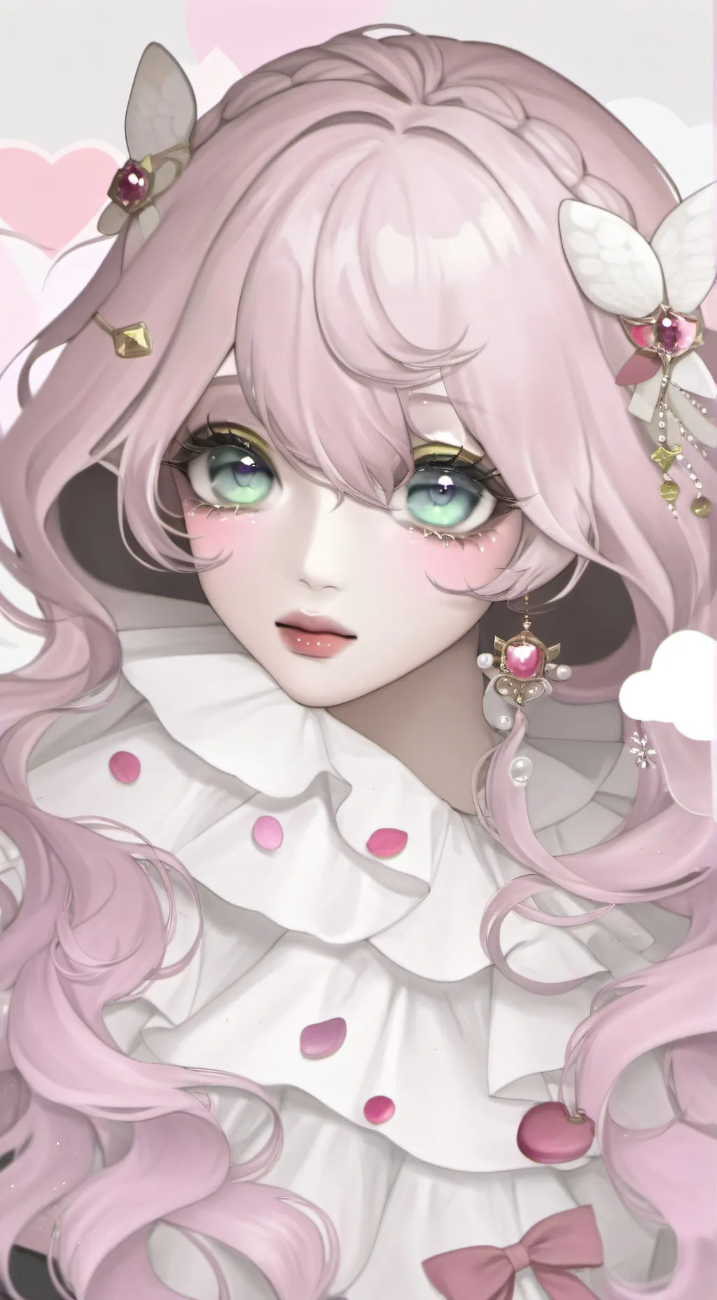 ai character: mha but emily love background