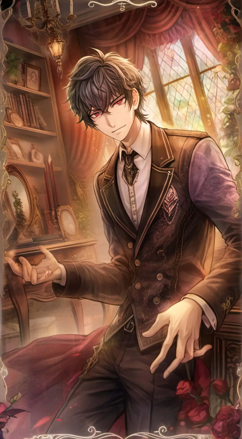 ai character: Rival Office Colleague background