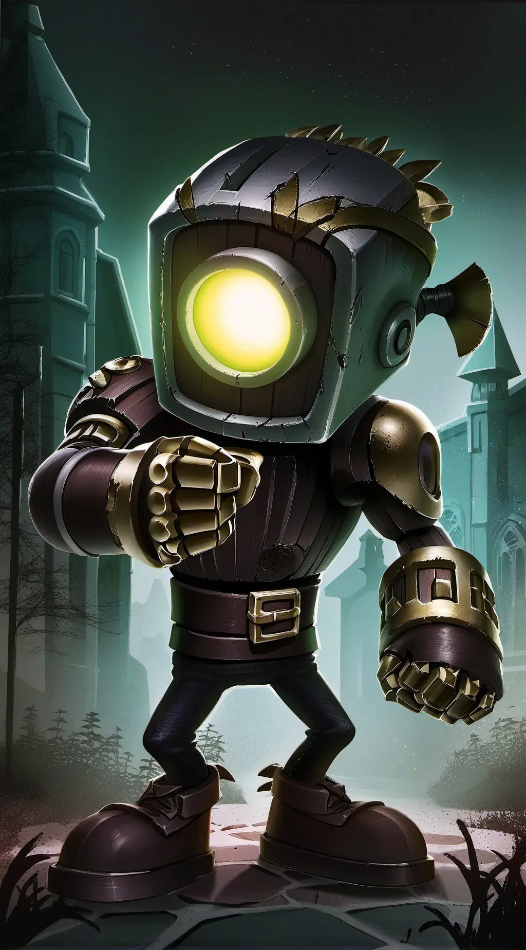 ai character: pvz background