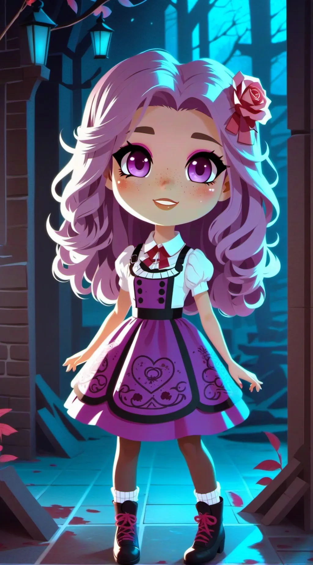 ai character: Mia sharel background