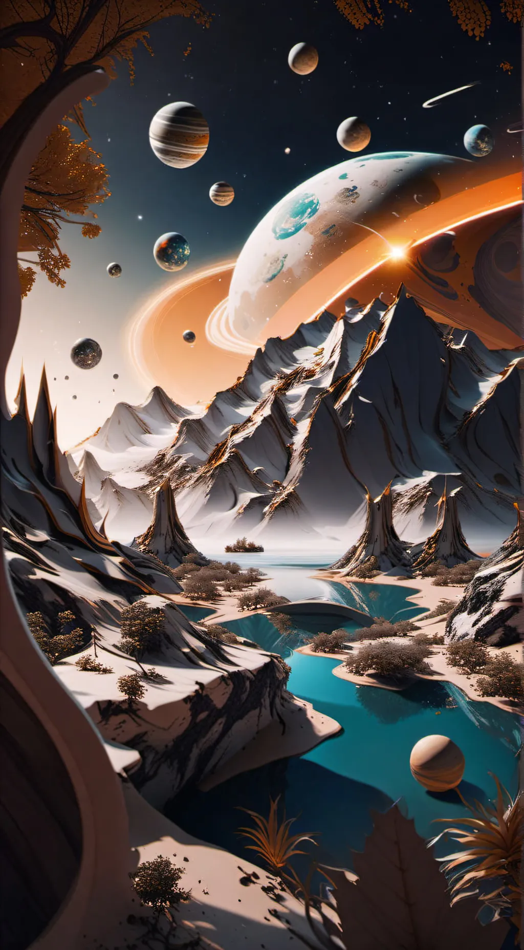ai character: Venus  background