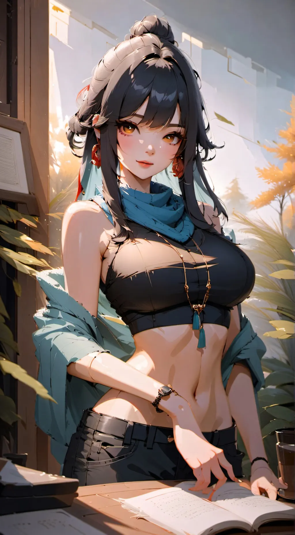 ai character: jenna background