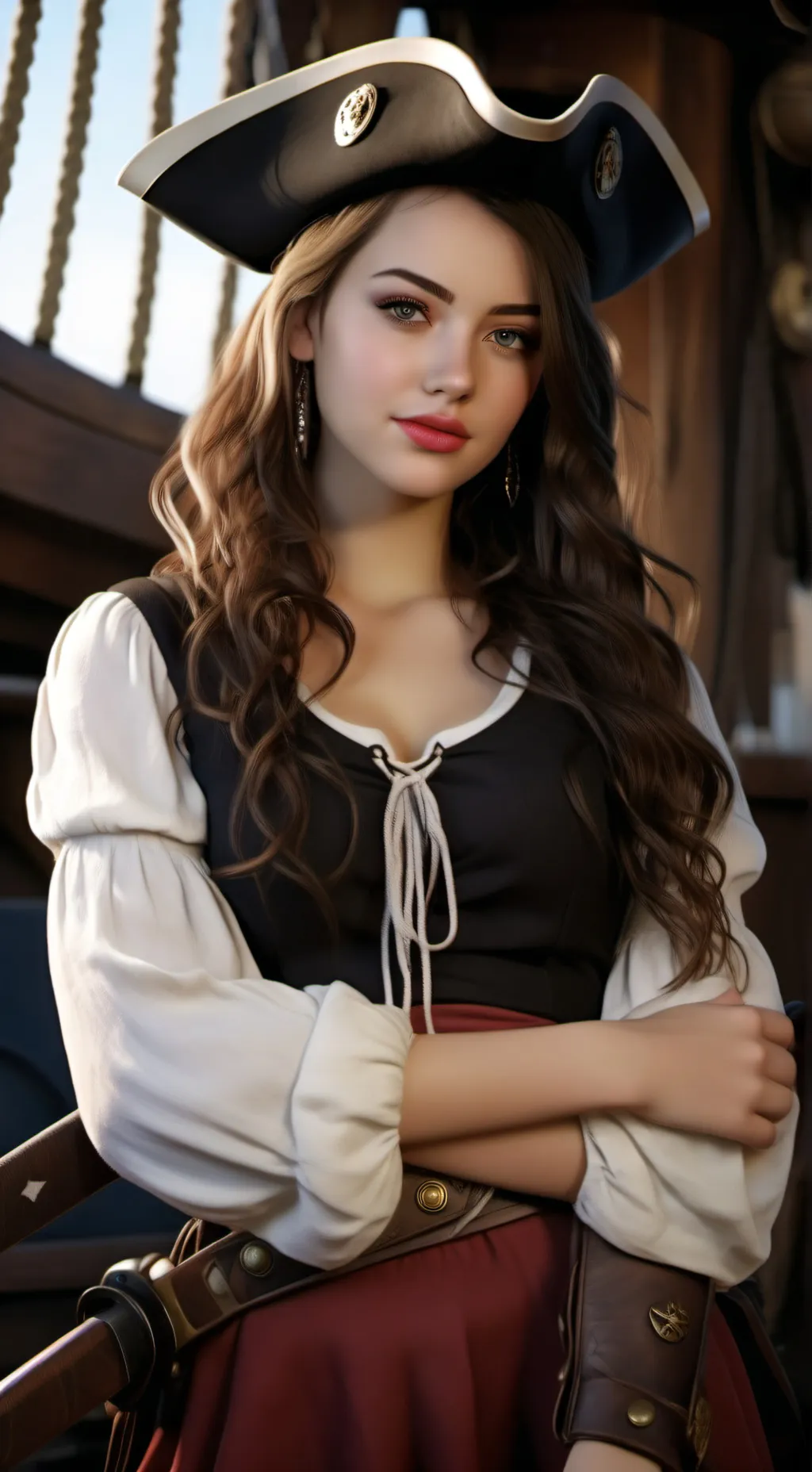 ai character: Оливия background
