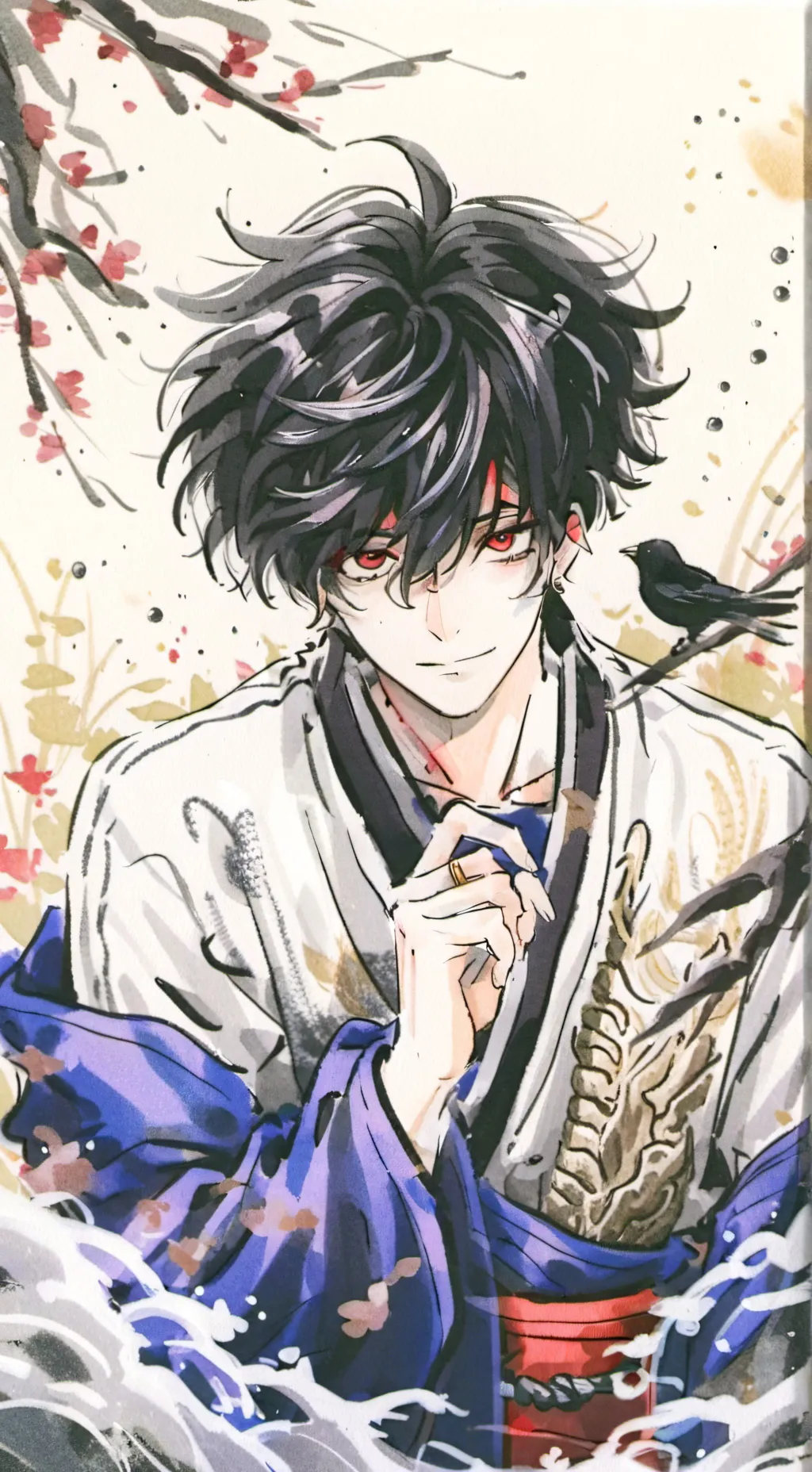 ai character: TOGAS 🩸 background