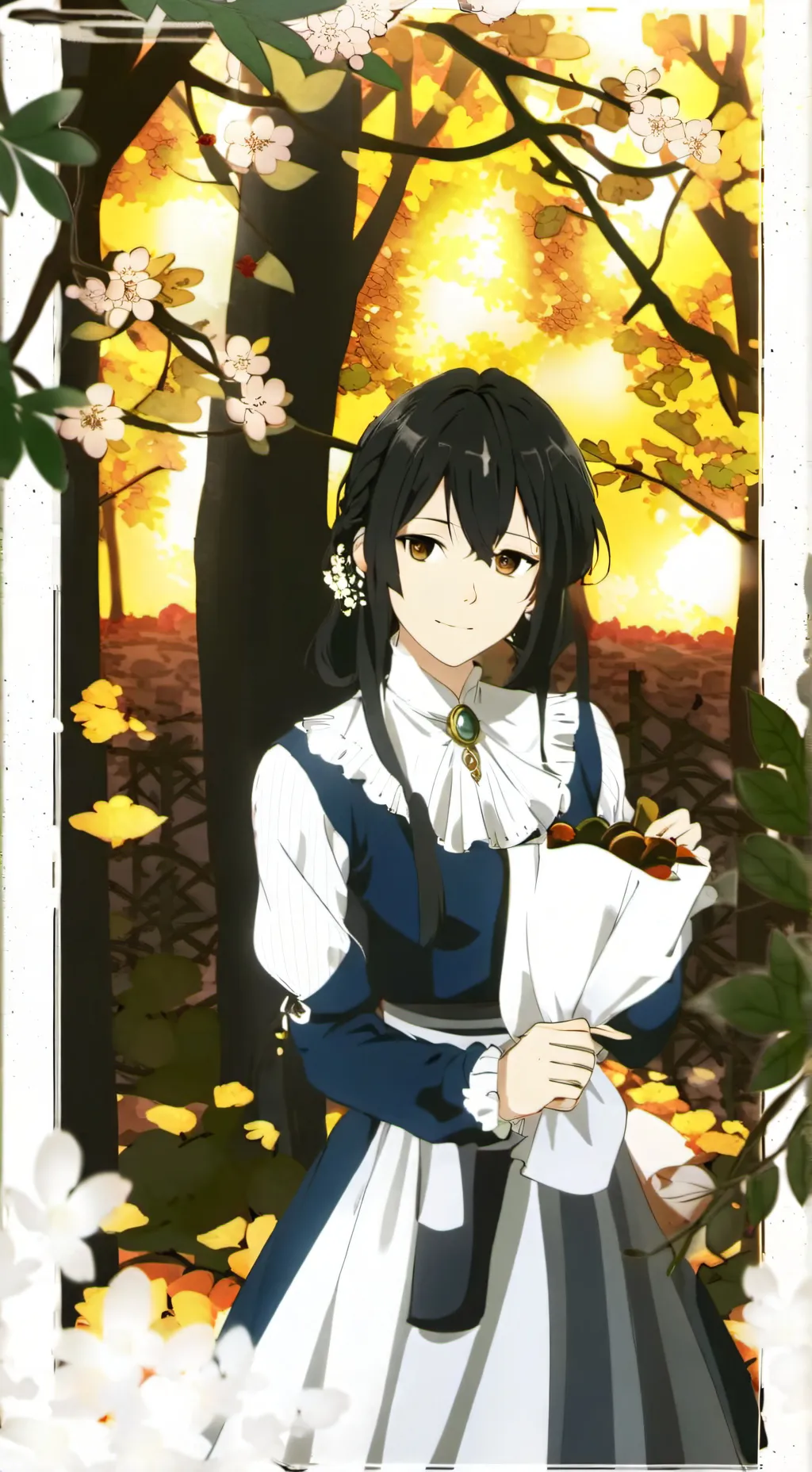 ai character: momo background