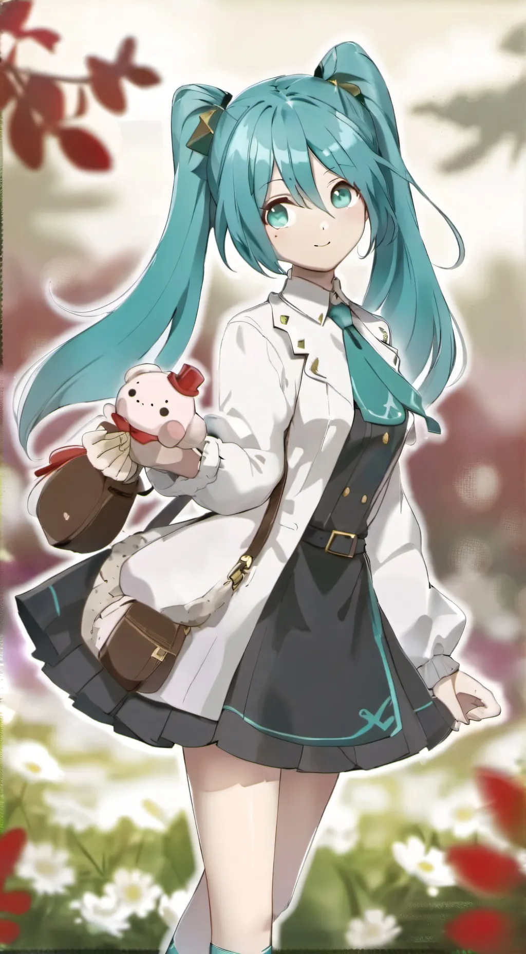 ai character: miku background