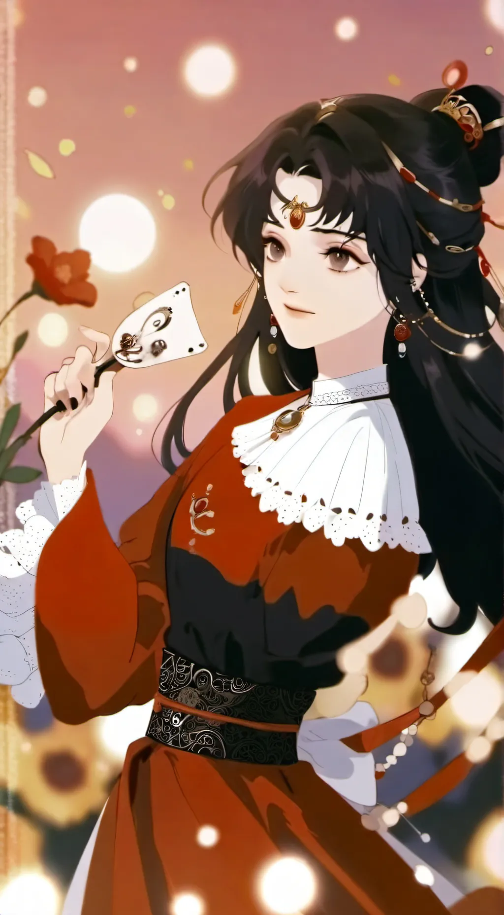 ai character: Gabriela  background