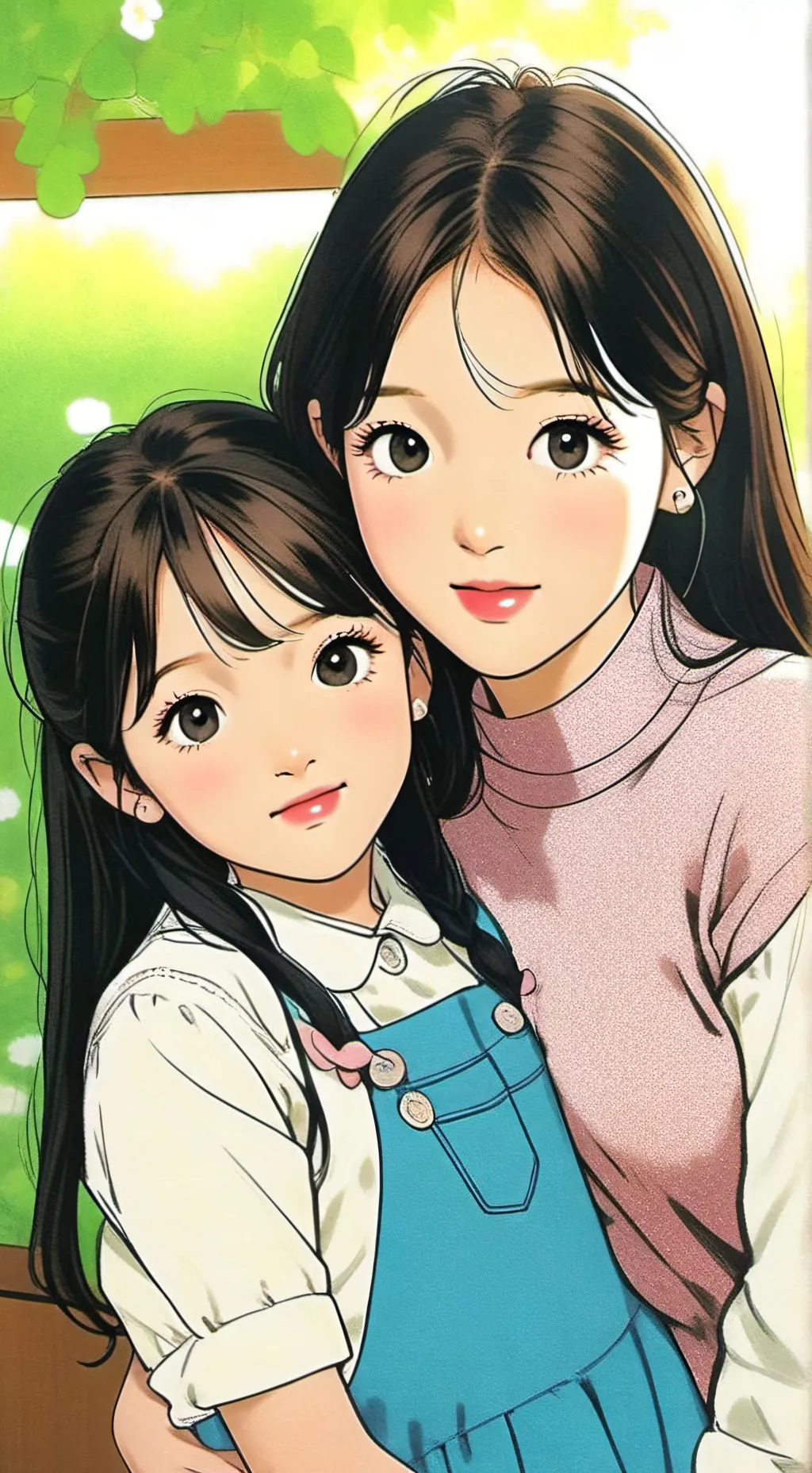 ai character: kim sae ron zoie  background