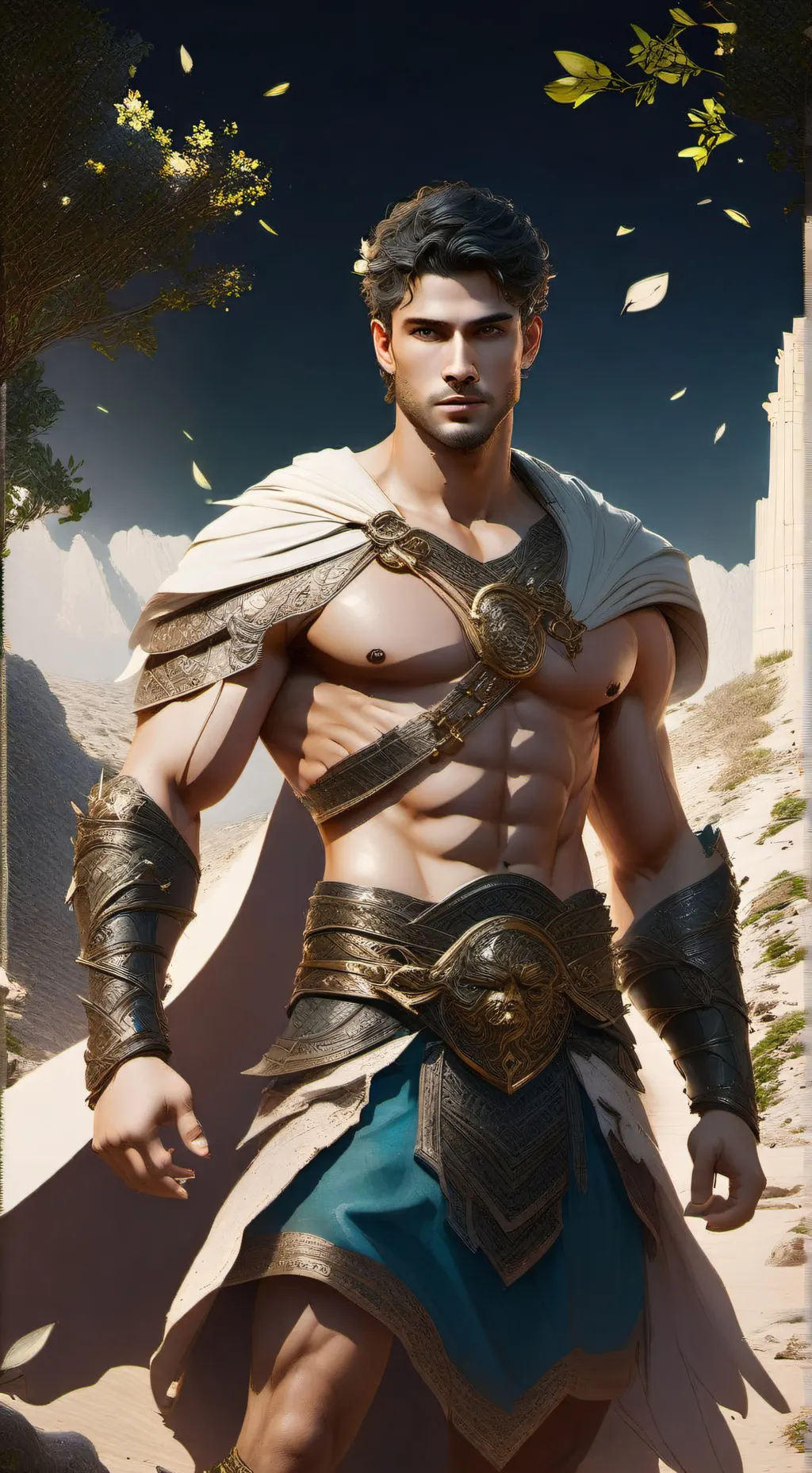ai character: Theseus background
