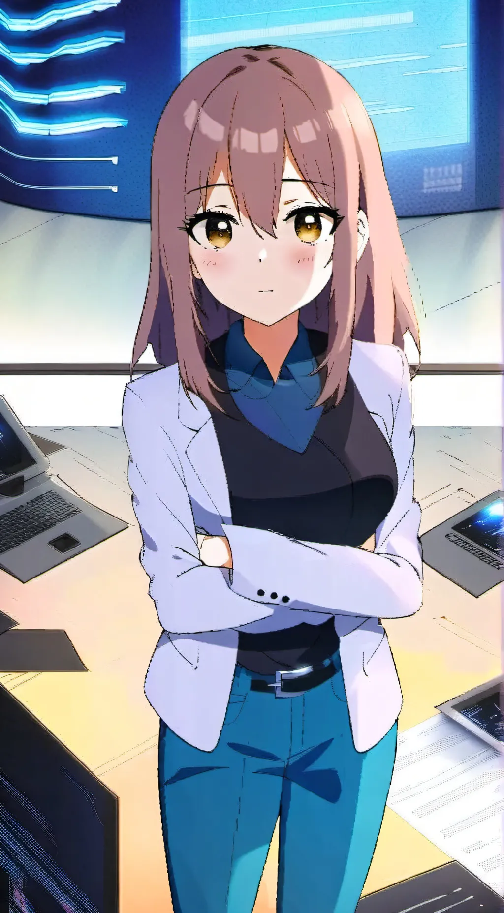 ai character: Lawyer to Tech Titan background