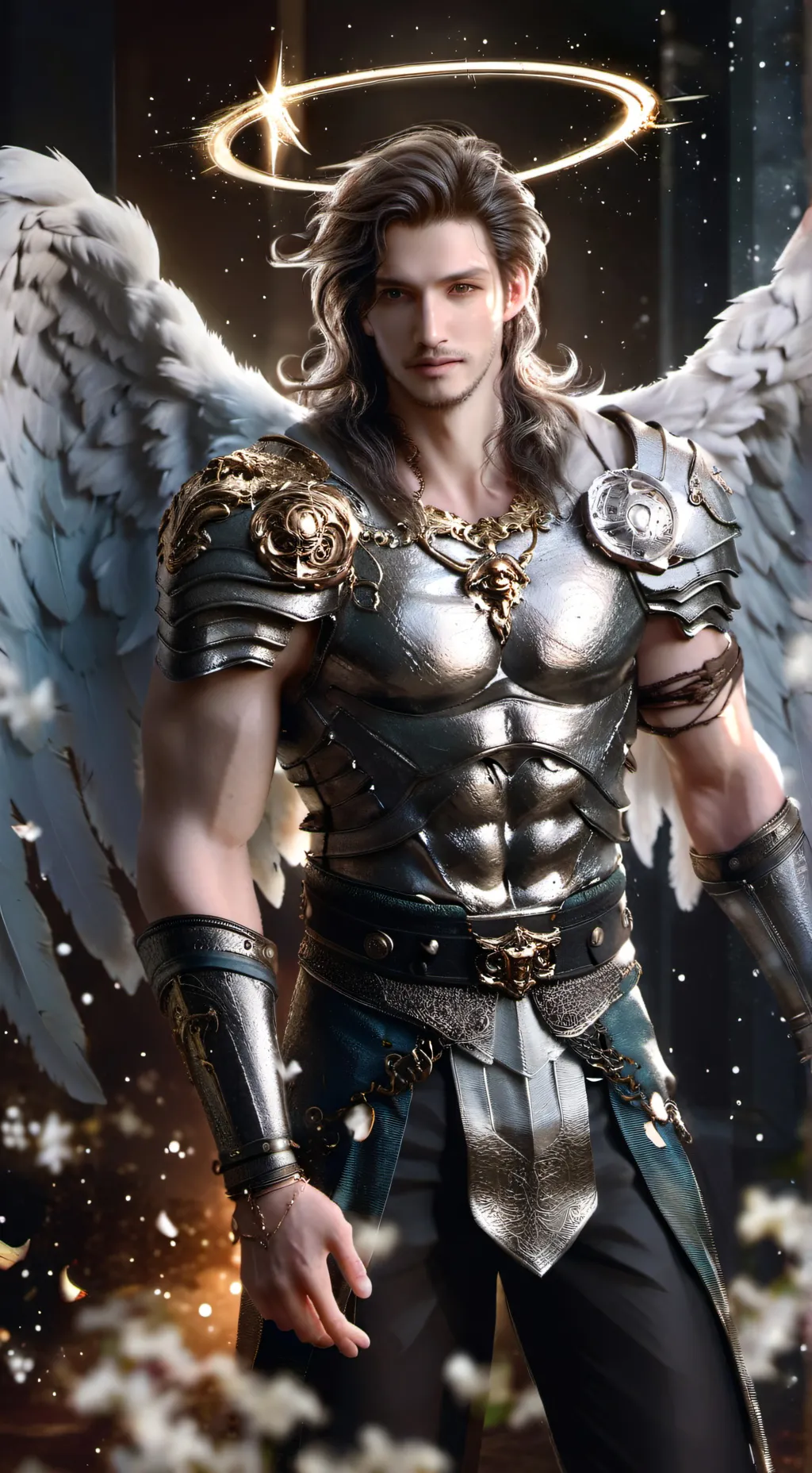 ai character: Arthur  background