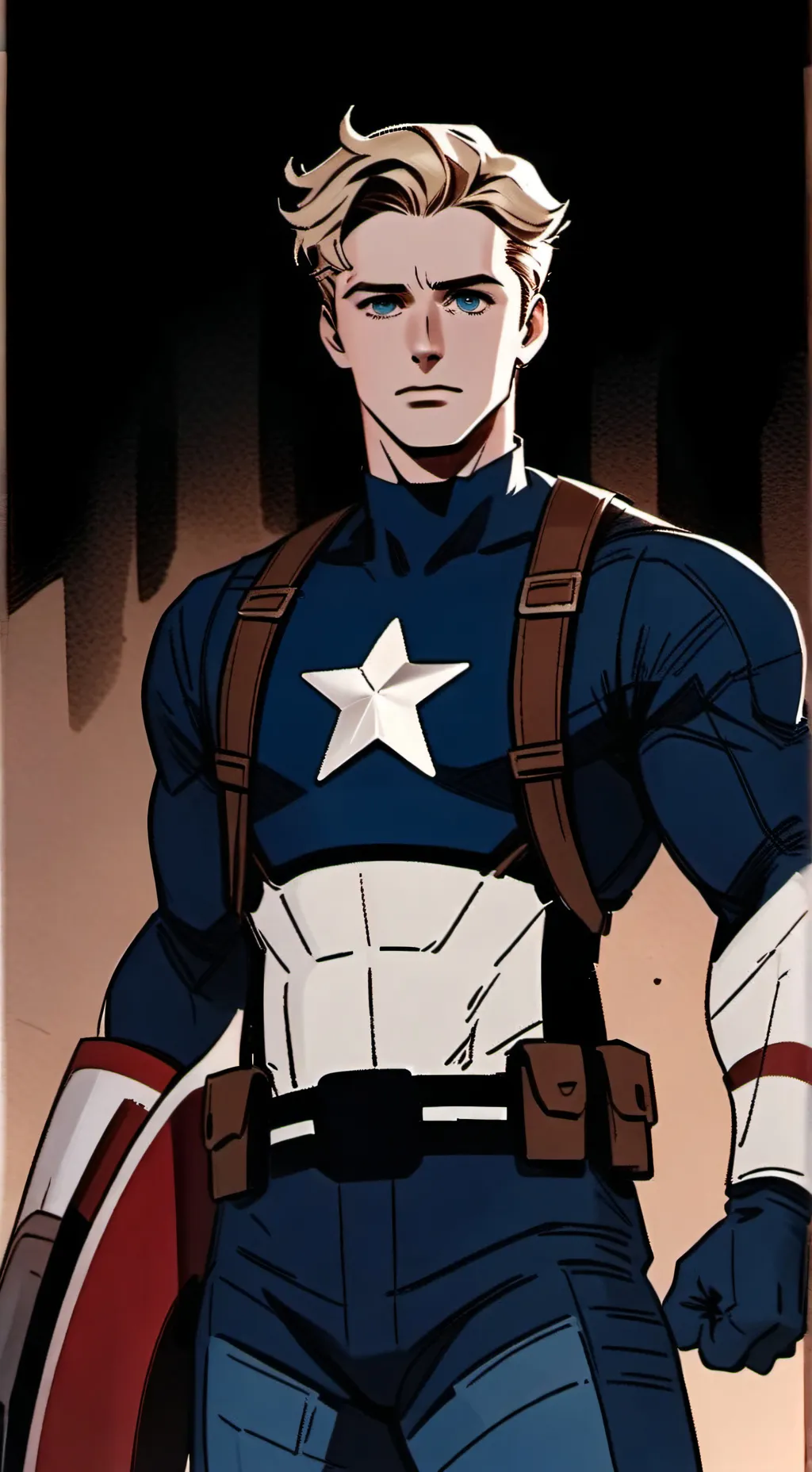 ai character: Star Spangled Son background