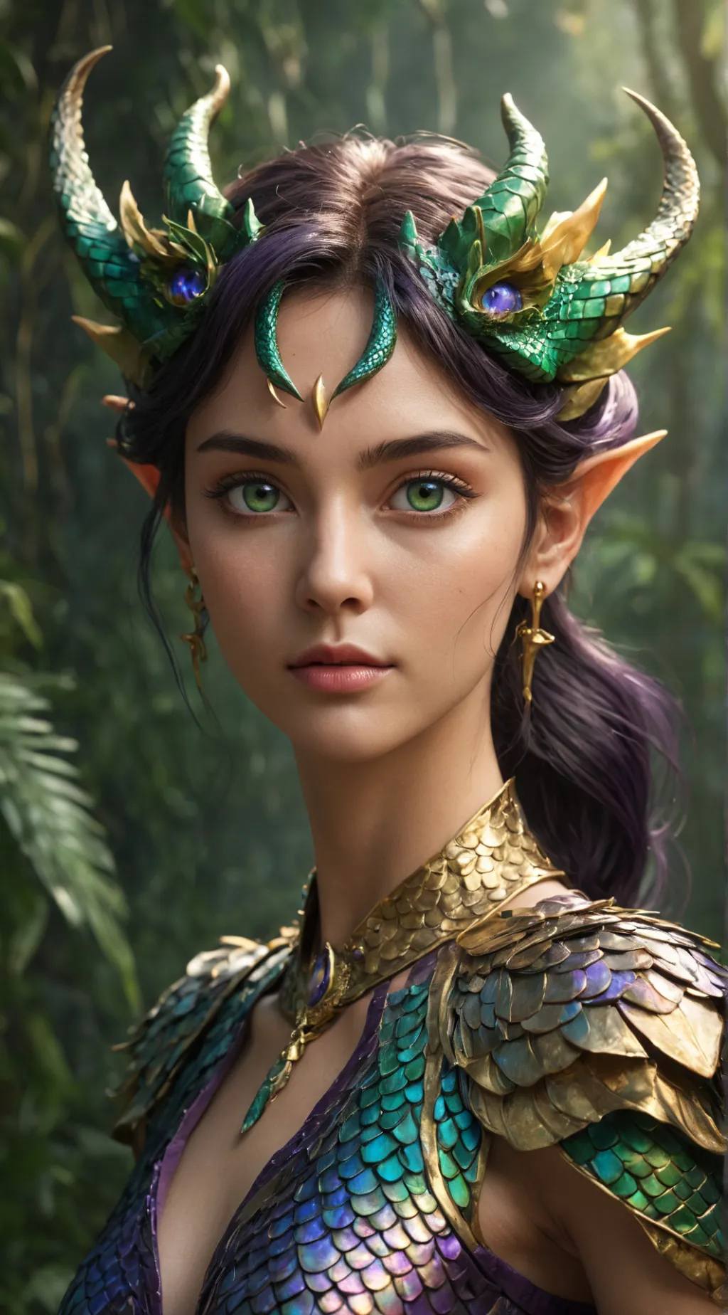 ai character: Glory background
